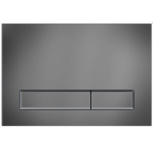 Изображение товара Клавиша смыва KKPol M08 SPP/381/WS/K, механическая, вороненая сталь, gunmetal