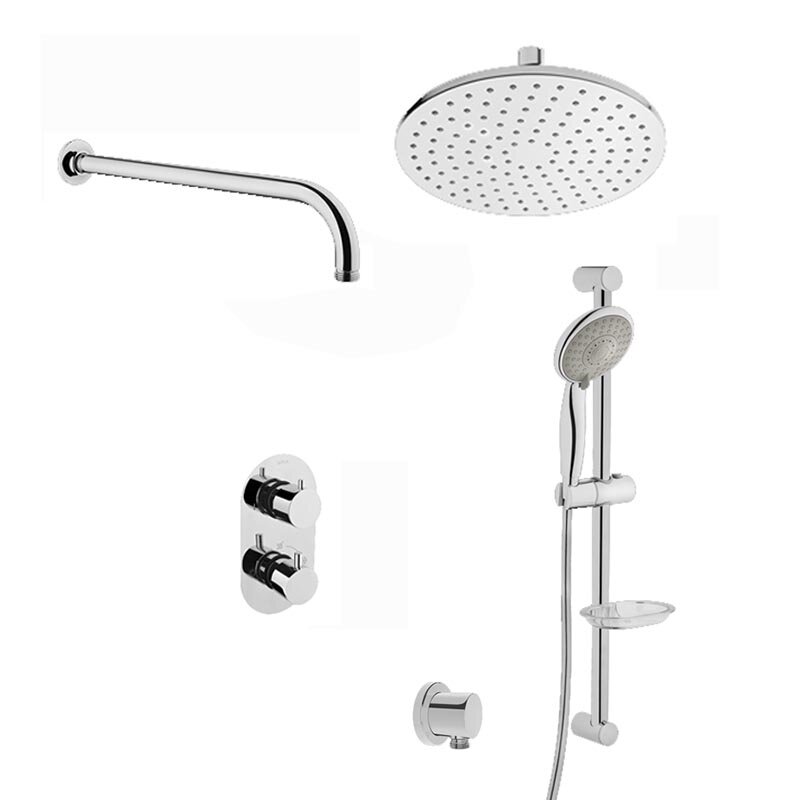 Изображение товара Душевая система VitrA Aquaheat 458657, термостатическая, хром Изображение товара Душевая система VitrA Aquaheat 458657, термостатическая, хром