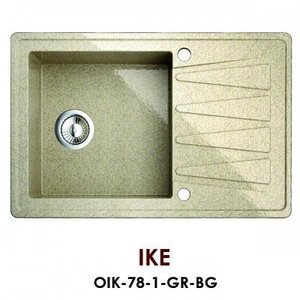 Изображение товара Мойка Omoikiri Ike OIK-78-1-GR-BG, бежевый