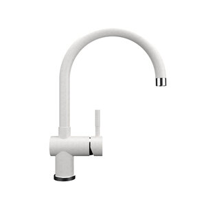Изображение товара Смеситель для кухонной мойки Ulgran U-021-341, цвет ультра-белый
