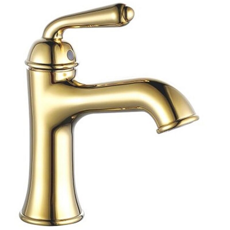 Изображение товара Смеситель для раковины Rose R0201E в золотом стиле ретро