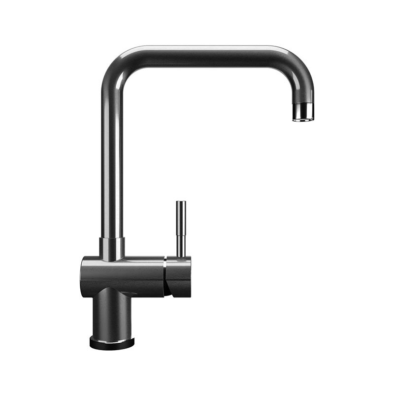 Изображение товара Смеситель для кухонной мойки Ulgran U-023-304 из нержавеющей стали матовой