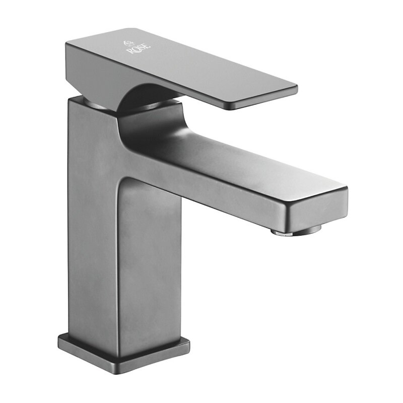 Изображение товара Смеситель для раковины Rose R1001T-1 воронёная сталь gunmetal - надежный и стильный