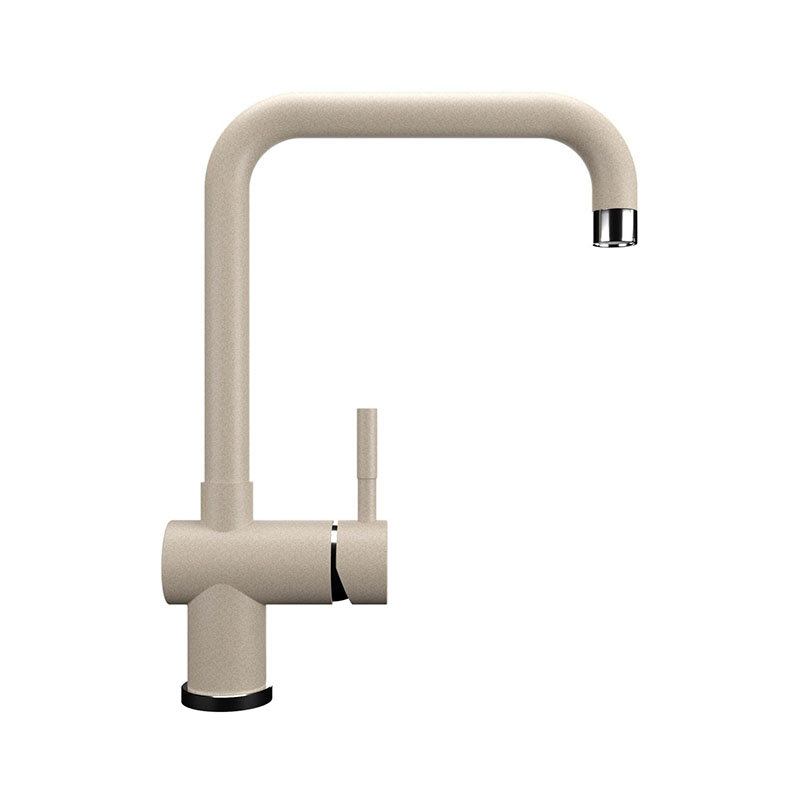 Изображение товара Смеситель для кухонной мойки Ulgran U-023-328 с поворотным изливом бежевый