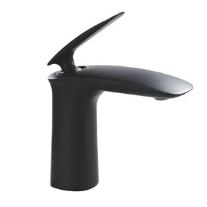 Изображение товара Смеситель для раковины Rose R1101H черный латунь с керамическим картриджем