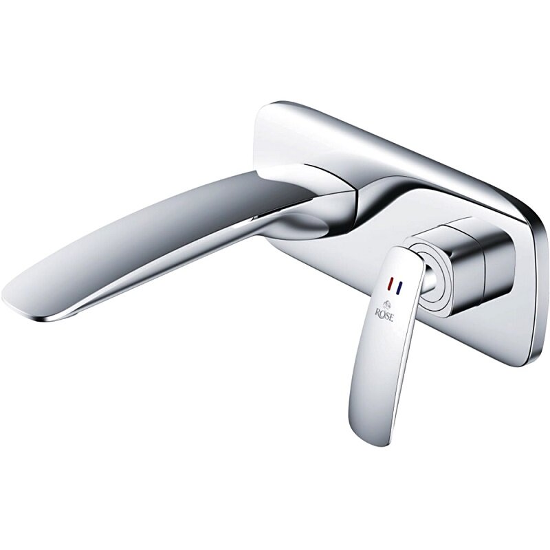 Изображение товара Смеситель для раковины Rose R1141 глянцевый хром современный стиль
