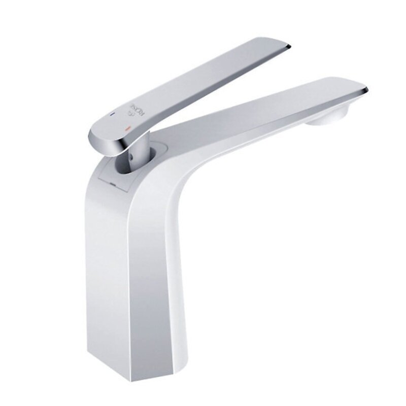 Изображение товара Смеситель для раковины Rose R1301F, белый/хром