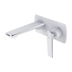 Изображение товара Смеситель для раковины Rose R1341F, белый/хром