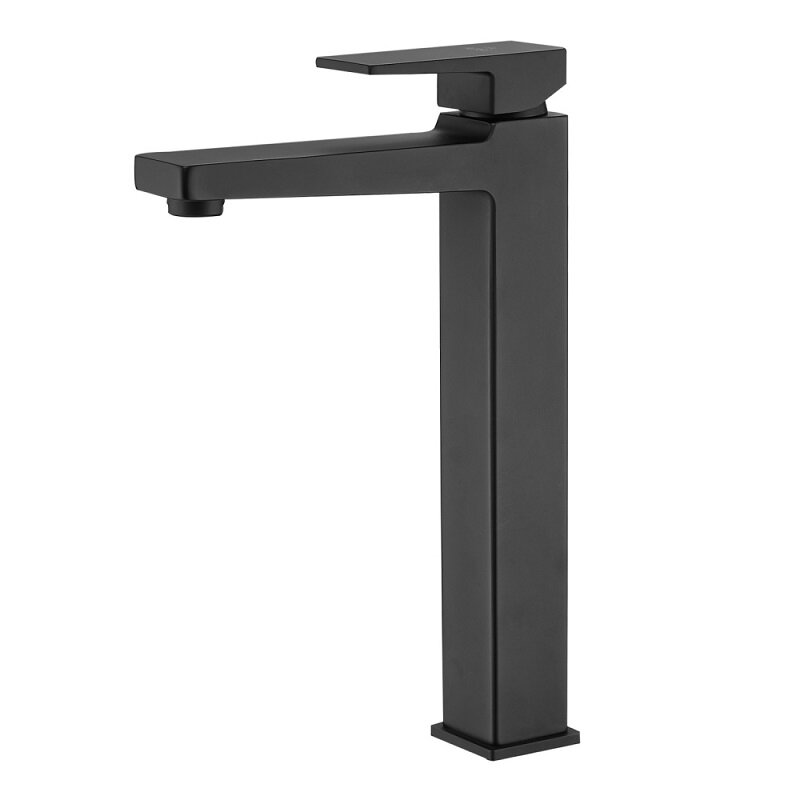 Изображение товара Смеситель для раковины Rose R2811H, черный матовый