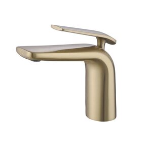 Изображение товара Смеситель для раковины Rose R3901G золотой сатин с керамическим картриджем