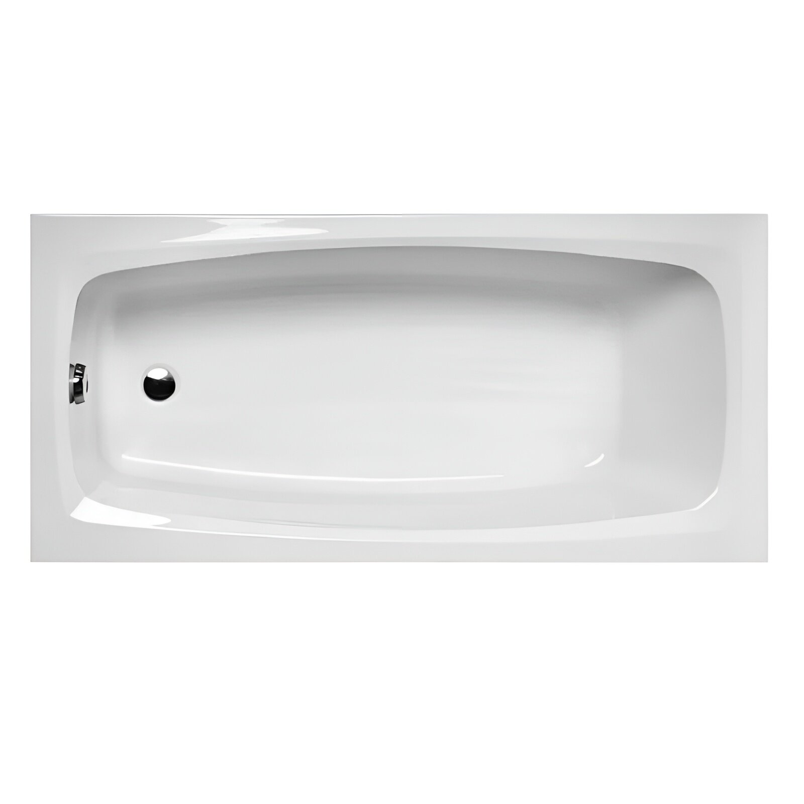 Изображение товара Акриловая ванна Alba Spa Valencia 160х70 см белая, стиль и комфорт Изображение товара Акриловая ванна Alba Spa Valencia 160х70 см белая, стиль и комфорт