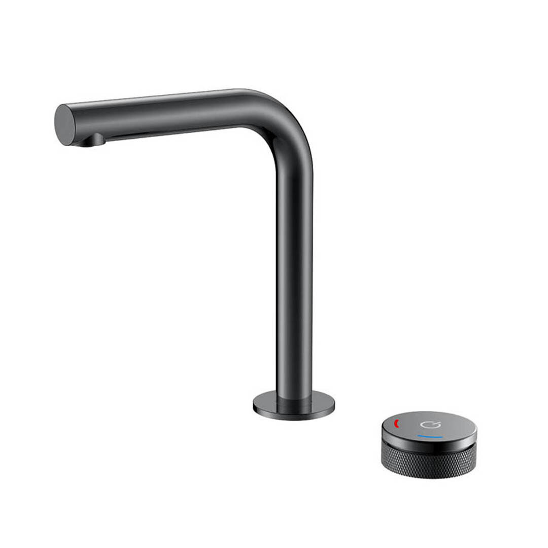 Изображение товара Смеситель для раковины Boheme Tech 158-SGM, цвет Shine Gun Metal