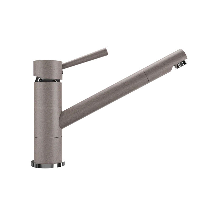 Изображение товара Смеситель для кухонной мойки Ulgran U-025-302 песочный современный дизайн Изображение товара Смеситель для кухонной мойки Ulgran U-025-302 песочный современный дизайн