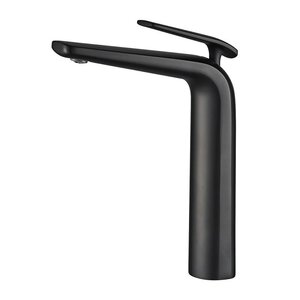 Изображение товара Смеситель для раковины Rose R3911H, черный матовый