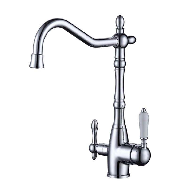 Изображение товара Смеситель Rose R158 для кухни с подключением к фильтру, хром