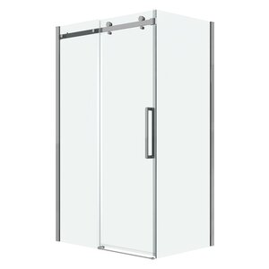 Изображение товара Душевой уголок Grossman Classic 120.K33.04.1190.10.00, 110 х 90 см, стекло прозрачное, профиль хром