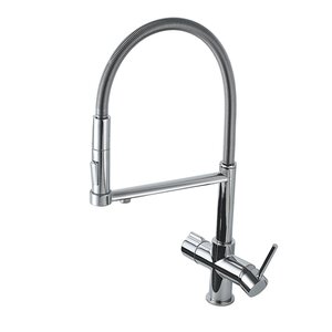 Изображение товара Смеситель для кухонной мойки Rose R758, с подключением к фильтру, хром