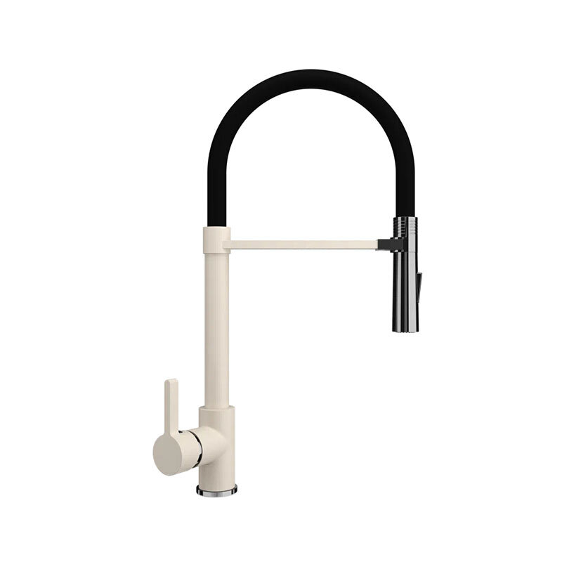 Изображение товара Смеситель для кухонной мойки Ulgran Quartz UQ-024-02 цвет лен матовая