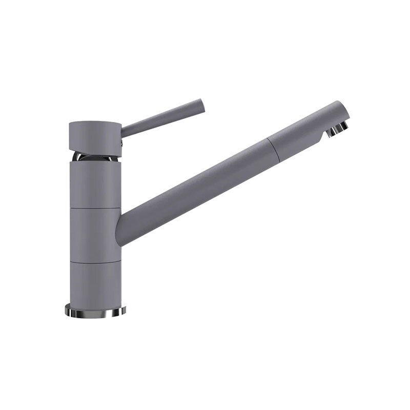 Изображение товара Смеситель для кухонной мойки Ulgran Quartz UQ-025-05, цвет бетон