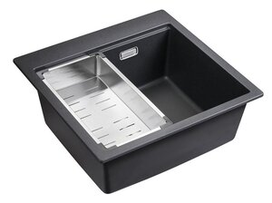 Изображение товара Кухонная мойка из искусственного камня Emar Quartz EMQ-1520.Q Оникс 52 см