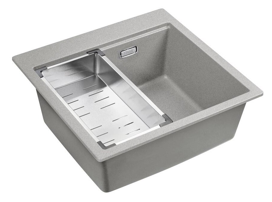 Изображение товара Мойка кухонная Emar Quartz EMQ-1520.Q Барит 52 см искусственный камень
