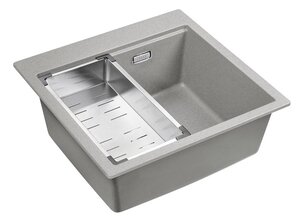 Изображение товара Мойка кухонная Emar Quartz EMQ-1520.Q Барит 52 см искусственный камень