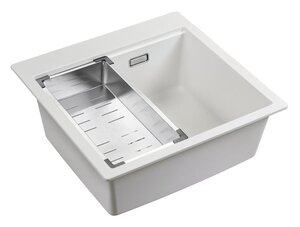 Изображение товара Кухонная мойка Emar Quartz EMQ-1520.Q Агат 52 см искусственный камень матовая