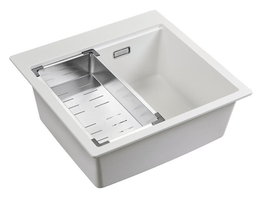 Изображение товара Мойка кухонная Emar Quartz EMQ-1520.Q Агат, 52 см