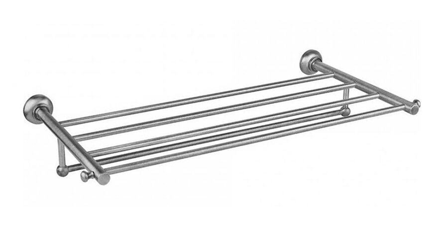 Изображение товара Полка для полотенец Cezares Aphrodite-TD08-01 60 см хром латунь Италия