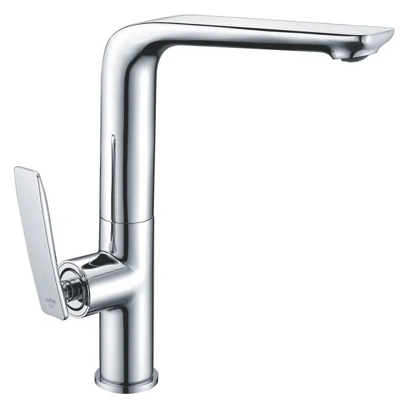 Изображение товара Смеситель для кухонной мойки Rose R2713 хром с вращающимся изливом