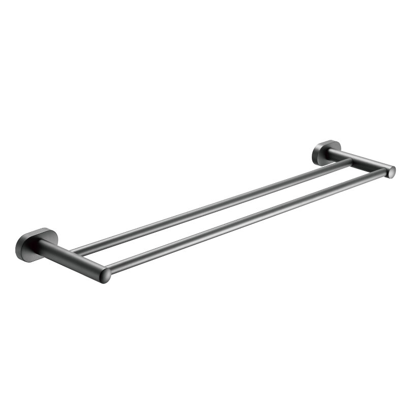 Изображение товара Полотенцедержатель Shevanik SG5127T 62 см вороненая сталь gunmetal современный дизайн