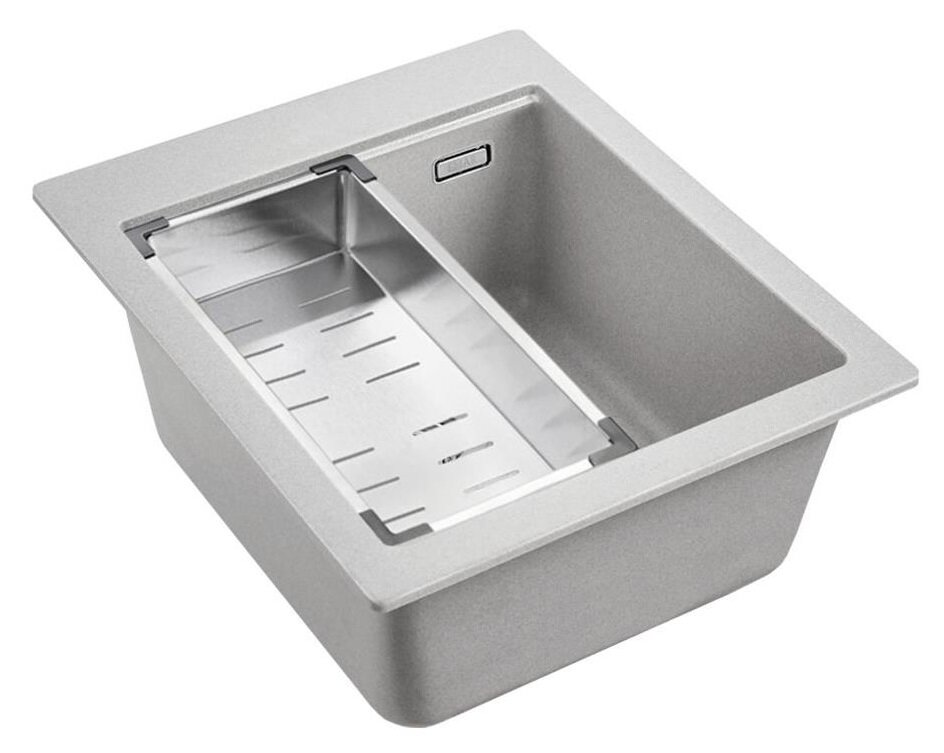 Изображение товара Кухонная мойка Emar Quartz EMQ-1420.Q Барит 42 см искусственный камень