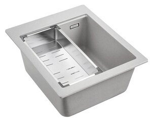 Изображение товара Мойка кухонная Emar Quartz EMQ-1420.Q Барит, 42 см, искусственный камень, барит