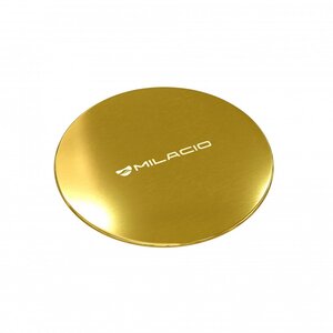 Изображение товара Декоративная крышка Milacio Ultra MCU.004.GD, цвет брашированное золото