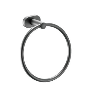 Изображение товара Полотенцедержатель Shevanik SG5106T, 16.5 см, вороненая сталь, gunmetal