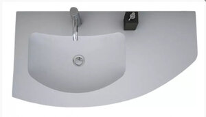 Изображение товара Раковина Cezares Soho 50225, 91 см, акрил, белый