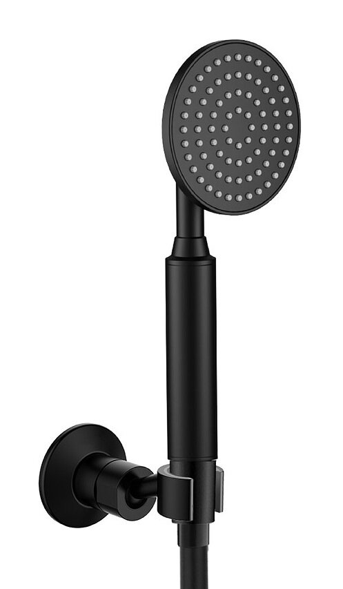 Изображение товара Душевой гарнитур Cezares Eco-KD-NOP, черный матовый