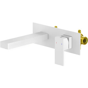 Изображение товара Смеситель для раковины Timo Selene 2071/16SM белый матовый скрытый монтаж