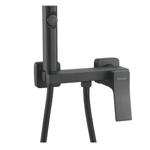 Изображение товара Гигиенический душ Shevanik S4005H-1, со смесителем, цвет черный матовый