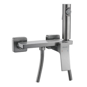 Изображение товара Гигиенический душ Shevanik S6105T-1 со смесителем вороненая сталь