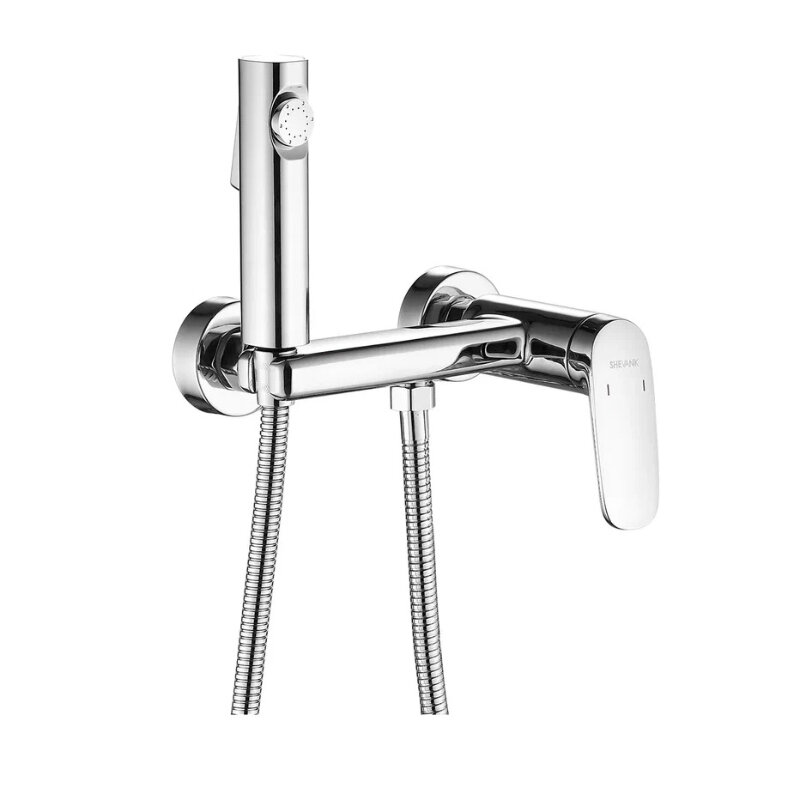 Изображение товара Гигиенический душ Shevanik S8505-1 с смесителем, хром 21 см