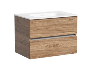 Изображение товара Тумба под раковину Sancos Urban UR60ECH, 60 см, подвесная, цвет дуб чарльстон