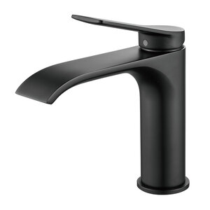 Изображение товара Смеситель для раковины Shevanik S4101H, цвет черный матовый