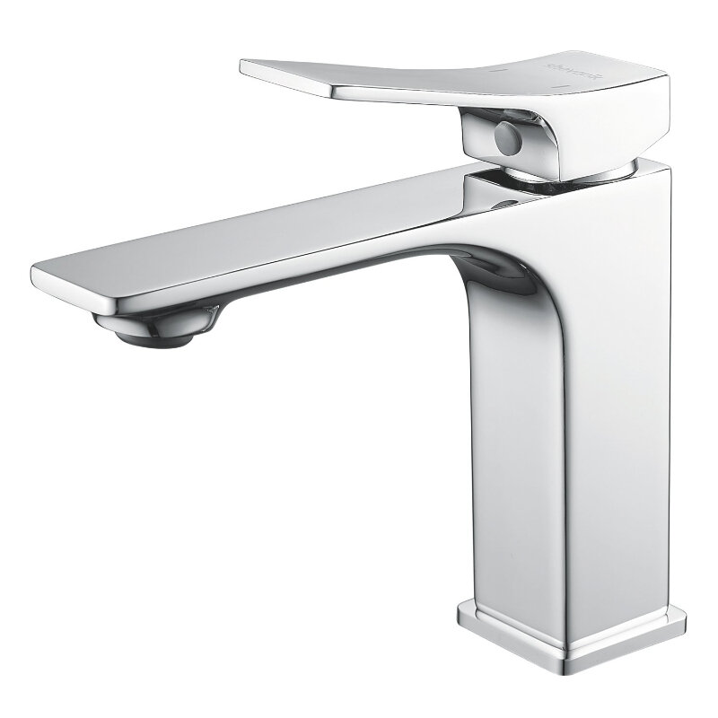 Изображение товара Смеситель для раковины Shevanik S6101 хром современный дизайн цена 5612 рублей