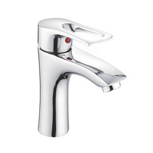 Изображение товара Смеситель для раковины Shevanik S5101 хром из латуни, 14 см, однорычажный