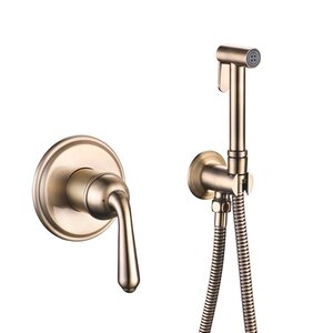 Изображение товара Гигиенический душ Rose, R0205Q, со смесителем, бронза