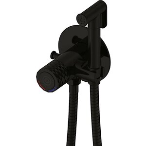 Изображение товара Гигиенический душ Rose, R225H, со смесителем, черный