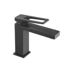 Изображение товара Смеситель для раковины Shevanik S6801H, цвет черный матовый