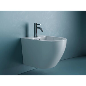 Изображение товара Подвесное биде Ceramicanova Uno CN11002, фарфор, белый, монтаж скрытый