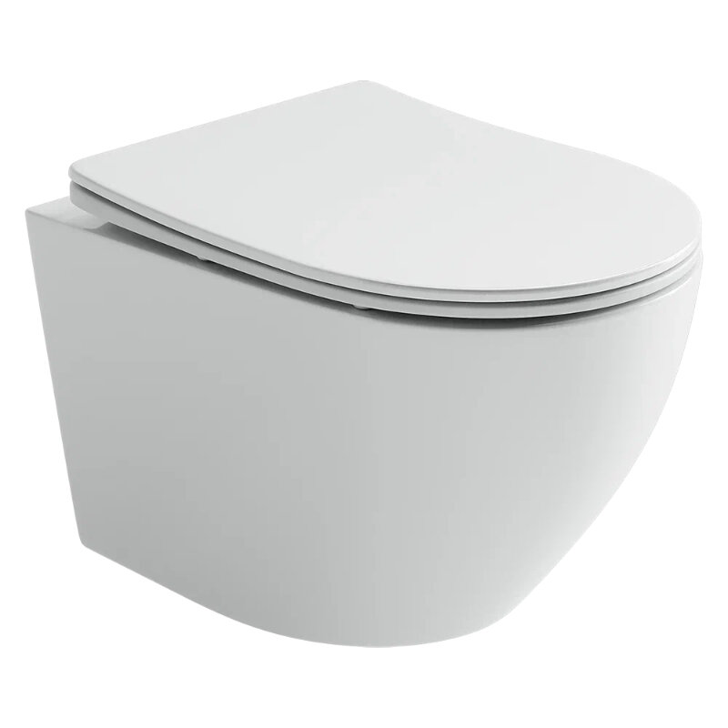 Изображение товара Подвесной унитаз Ceramicanova Uno CN11001 с микролифтом, безободковый